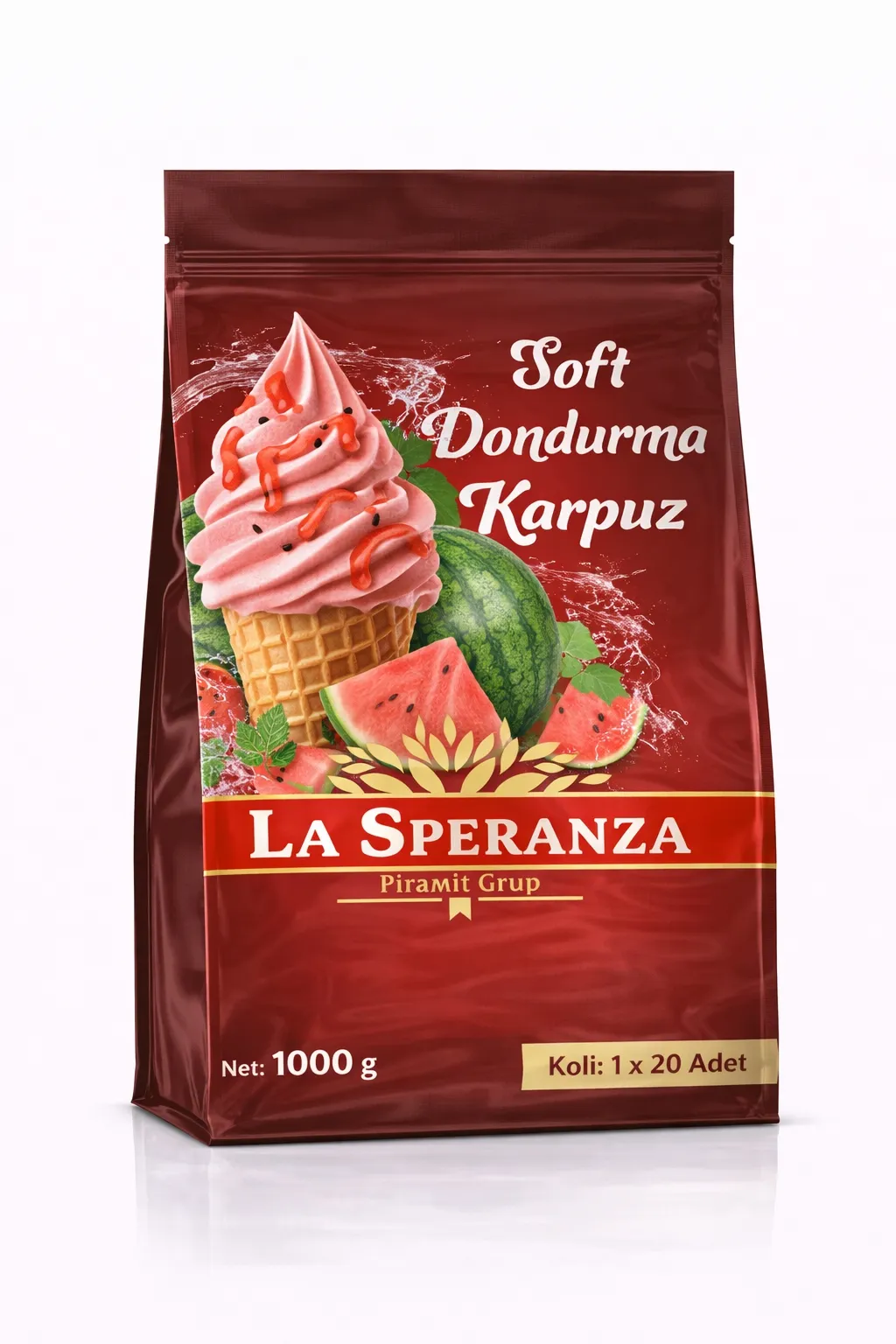 Karpuz - Soft Dondurma 